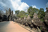 Angkor Thom - the South Gate - Asuras 